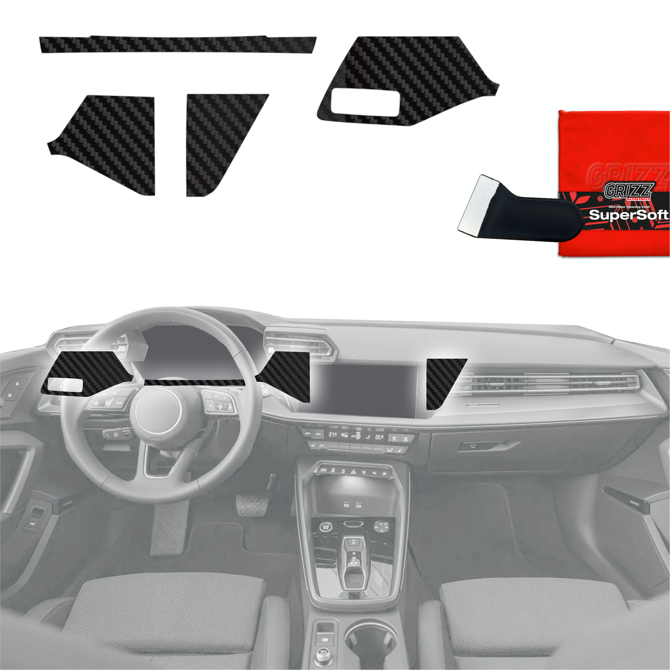 Folia matowa Grizz Protector do Audi A3 8Y Facelift (2024-2026)