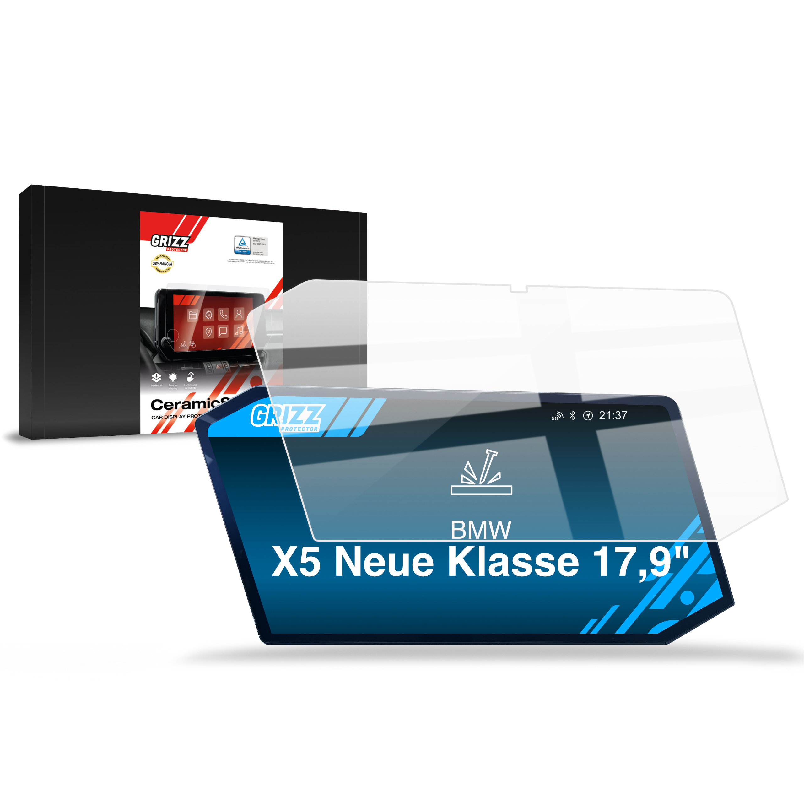 Folia ceramiczna Grizz Protector do BMW X5 Neue Klasse 17,9