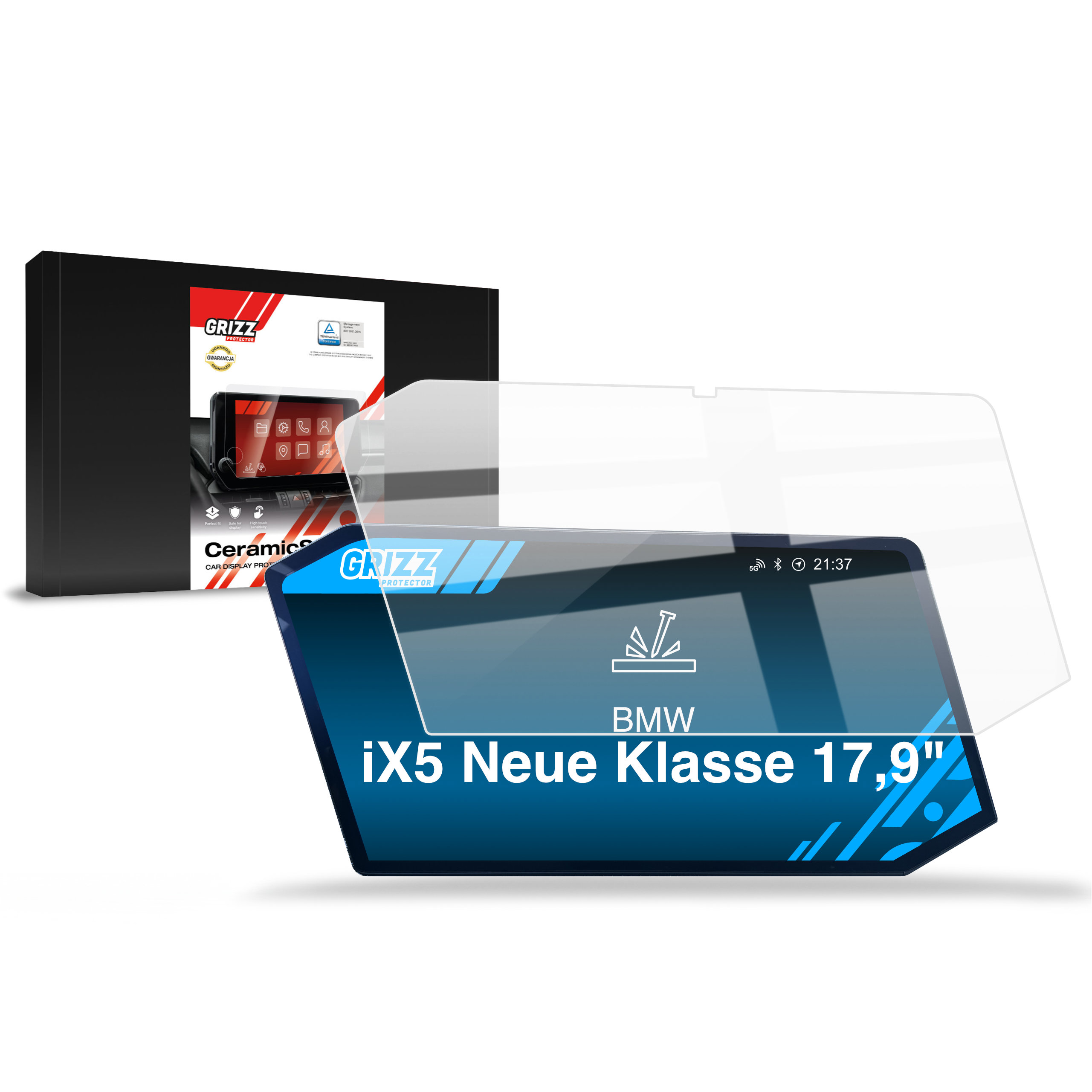 Folia ceramiczna Grizz Protector do BMW iX5 Neue Klasse 17,9