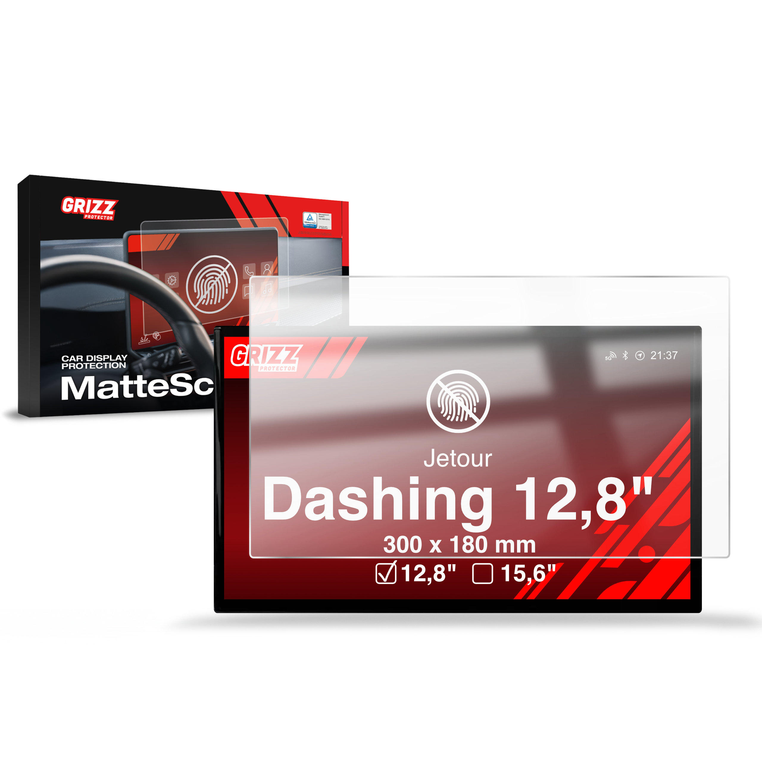 Folia matowa Grizz Protector do Jetour Dashing 12,8