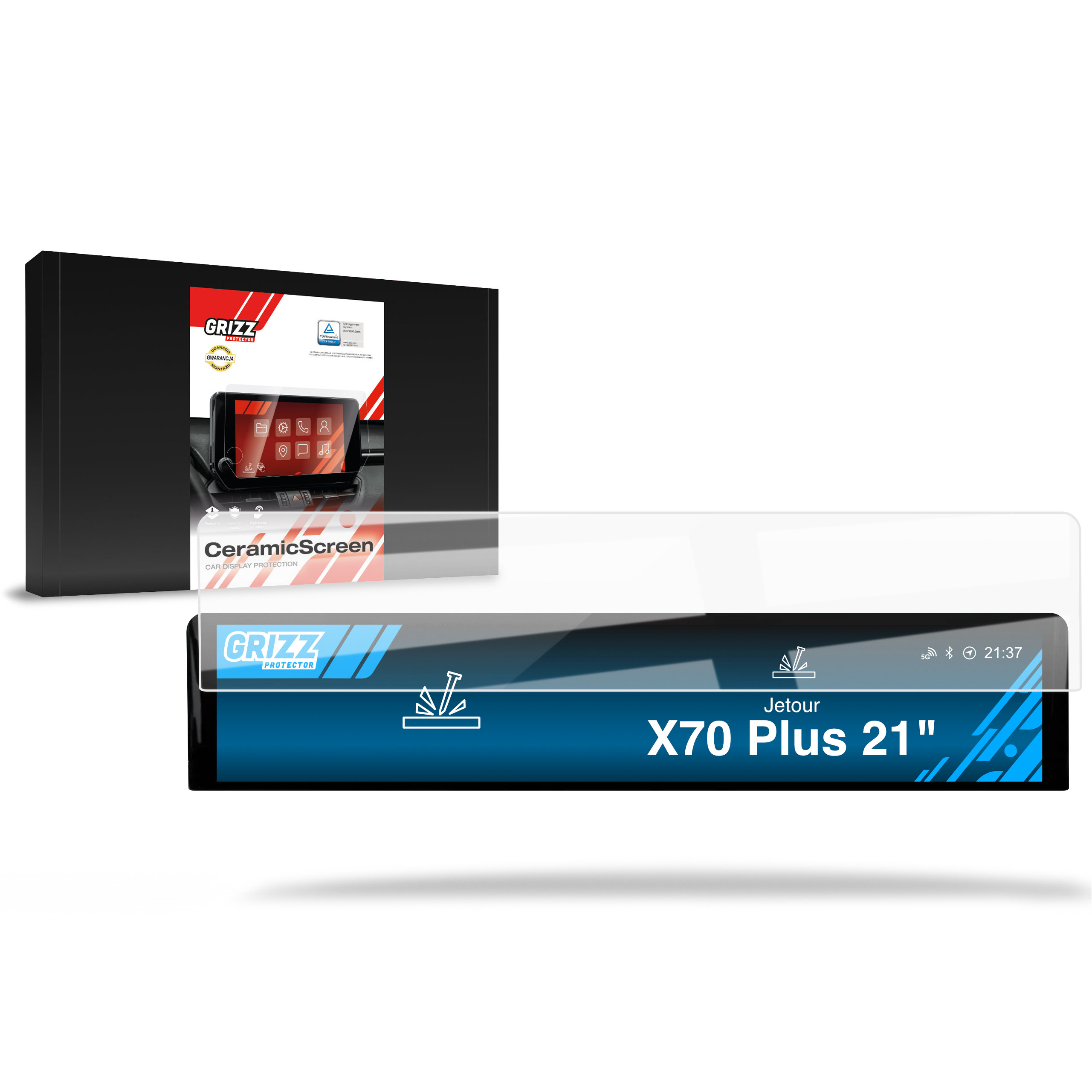 Folia ceramiczna Grizz Protector do Jetour X70 Plus 21