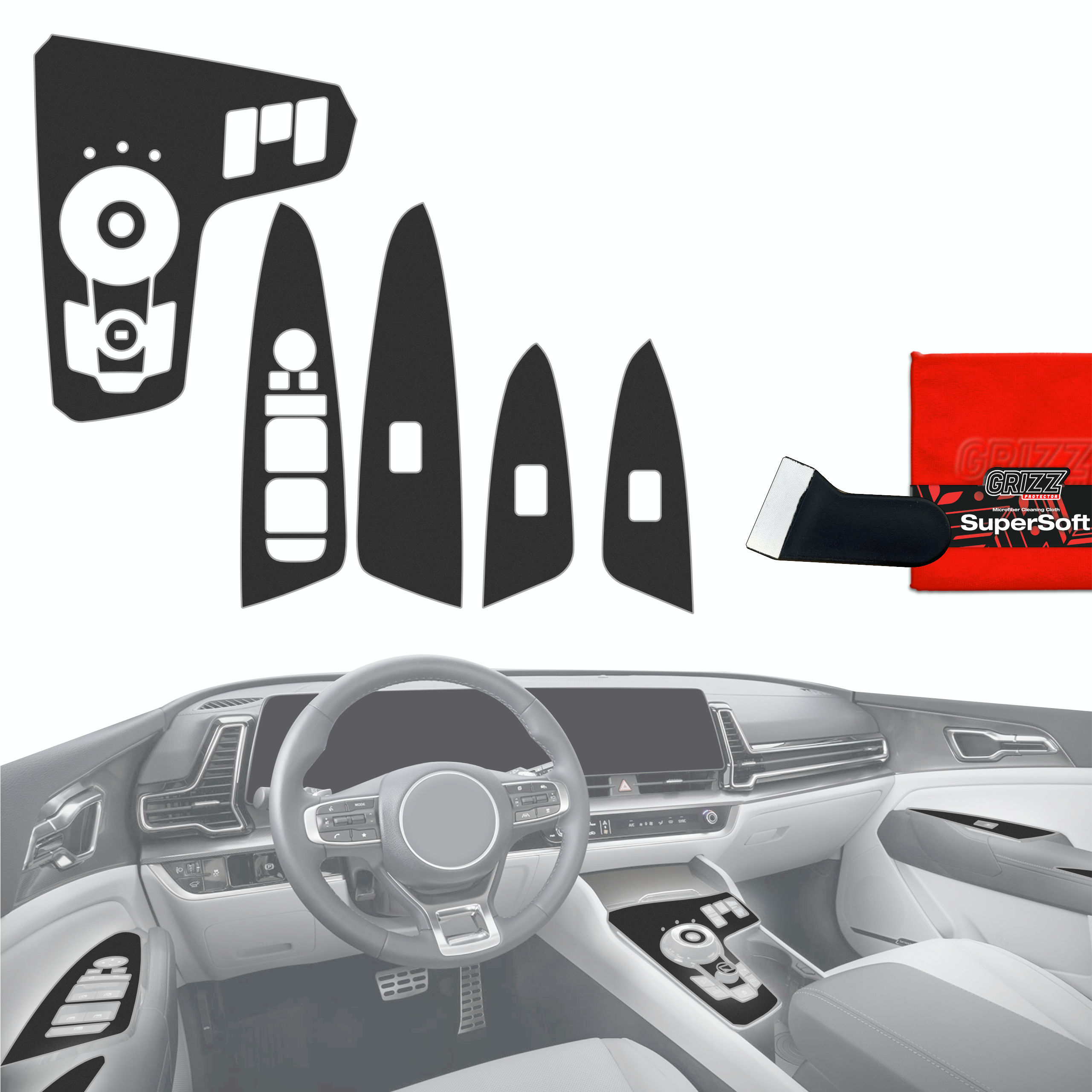 Folia matowa Grizz Protector do Kia Sportage 5 (2021-2024)