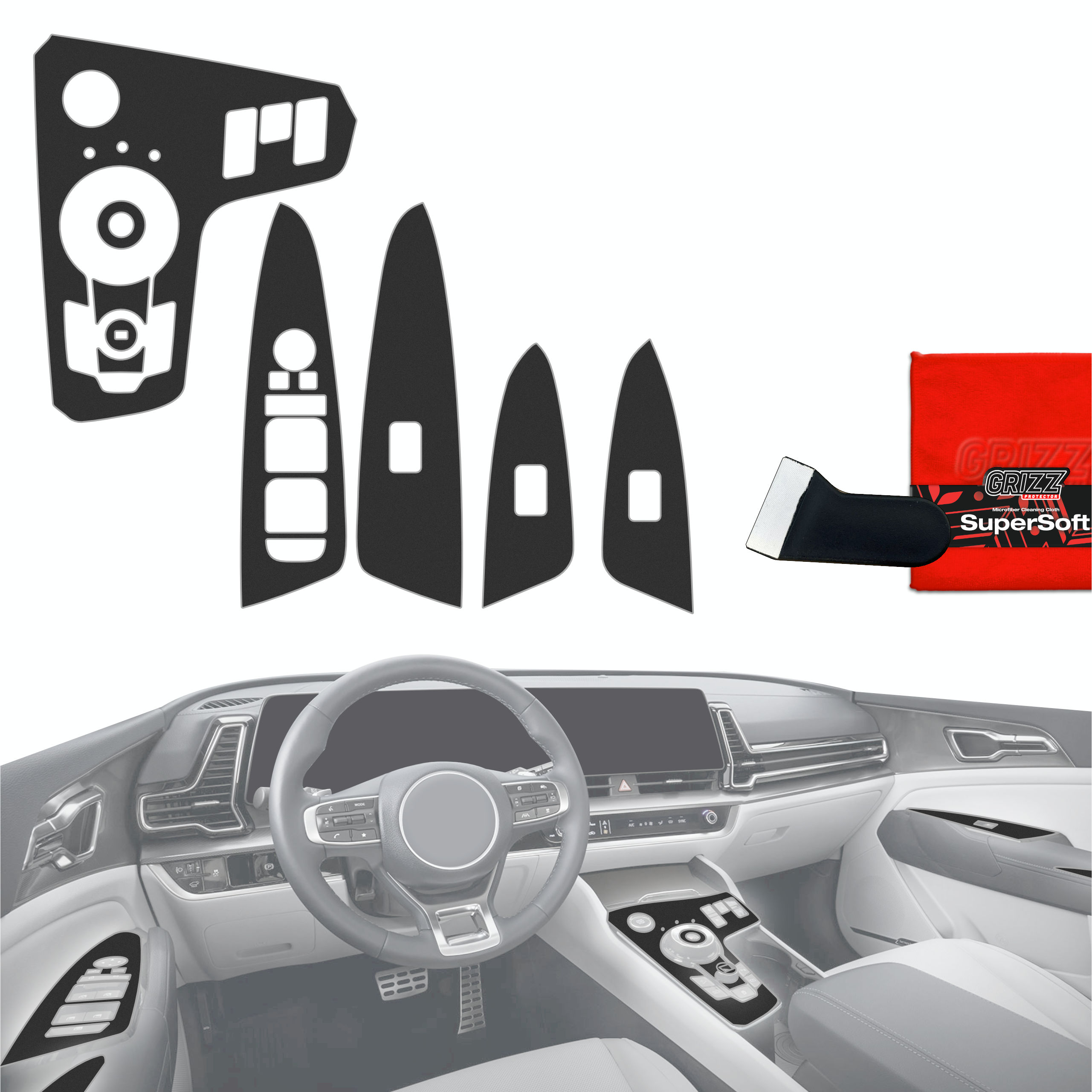 Folia matowa Grizz Protector do Kia Sportage 5 Keyless (2021-2024)